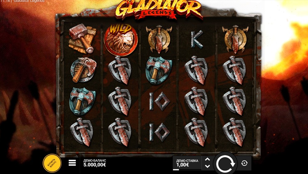 Gladiator Legends (Гладиаторы Легенды) от Hacksaw Gaming