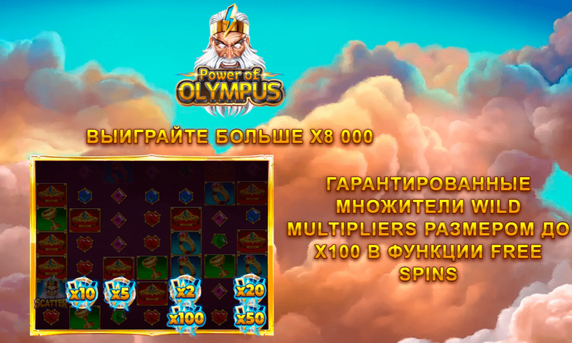 Power Of Olympus (Сила Олимпа) от Booming Games