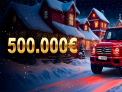 50 000 000 RUB, Mercedes, Apple в «новогоднем дрифте» от 1xSlots!